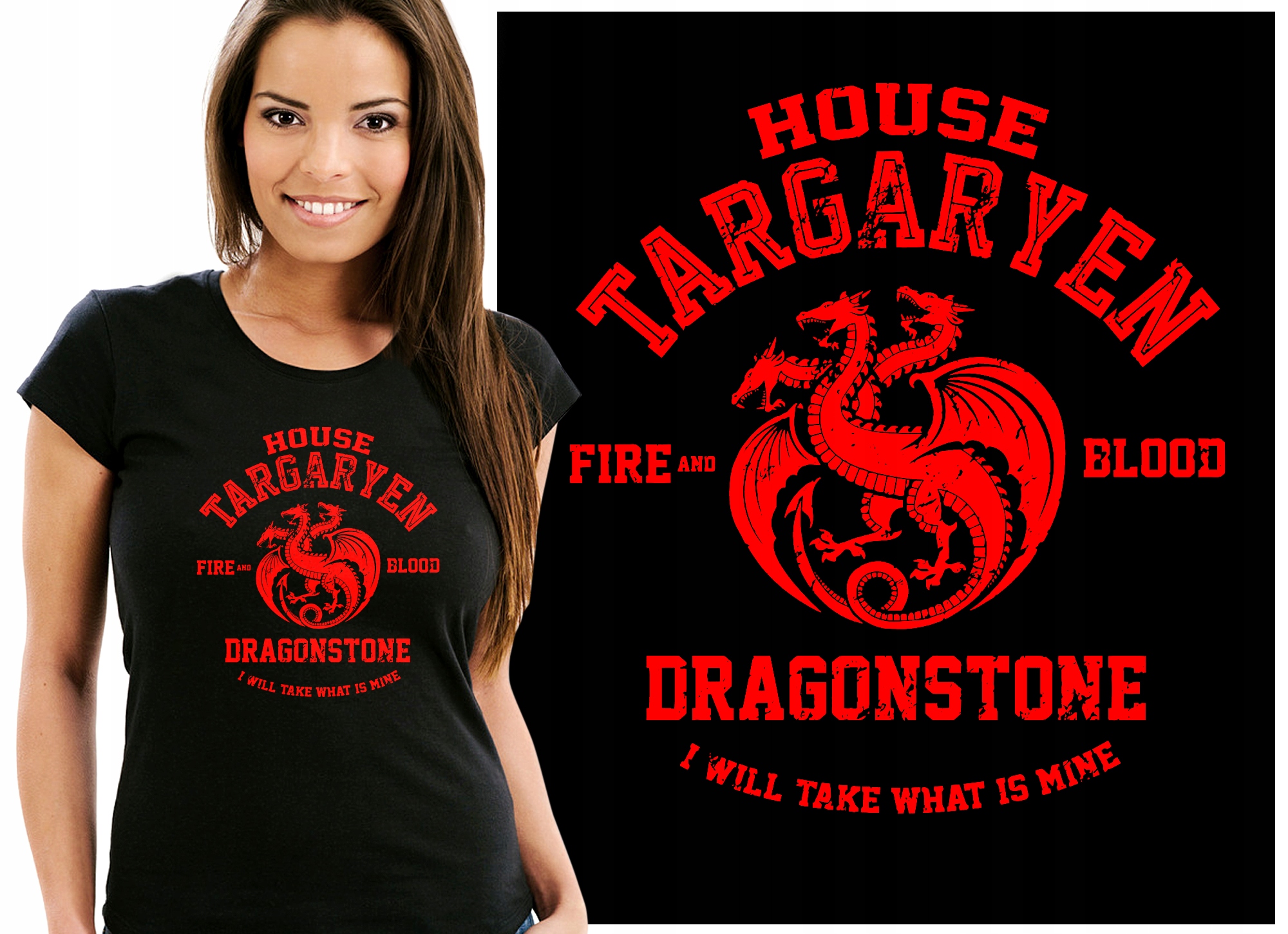 

Gra O Tron Game Of Throne Got Koszulka Damska S
