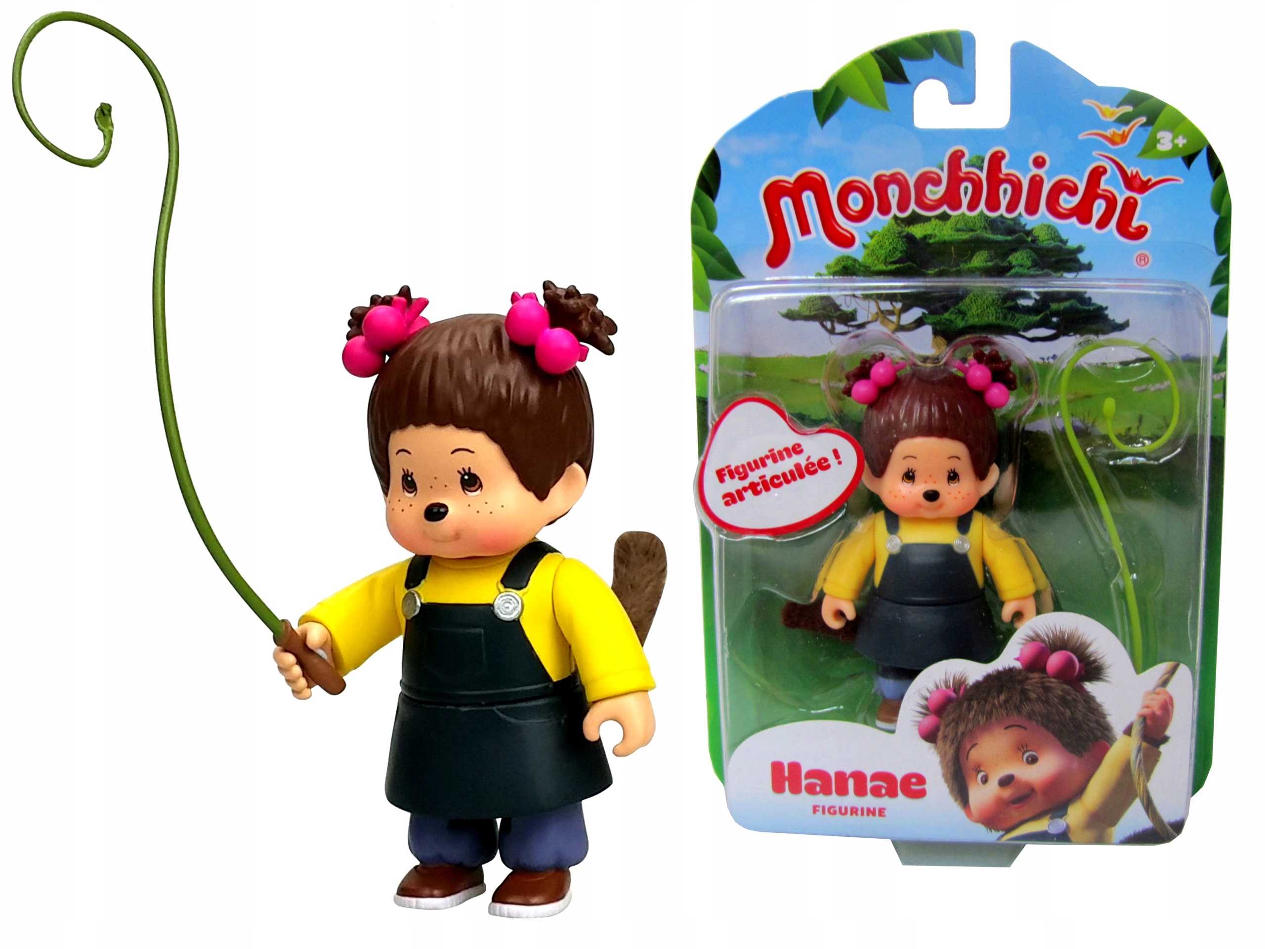 

Hanae figurka Małpka łodyga z bajki Monchhichi A