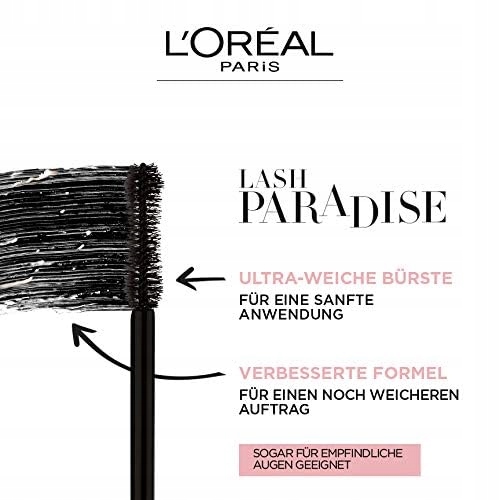 L'ORÉAL PARIS Tusz Do Rzęs Czarny Długość i Obj. Lash Paradise 6.4 ml — miniatura 7