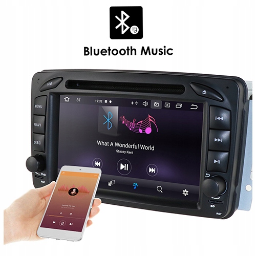 RADIO ANDROID Mercedes Benz G W463 1998-2004 4/64G Waga produktu z opakowaniem jednostkowym 1 kg