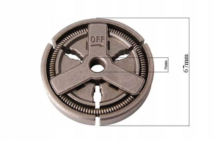 SPRZĘGŁO DO PIŁY PILARKI SPALINOWEJ CHIŃSKIEJ 5200 Kod producenta Sprzęgło Mechanik