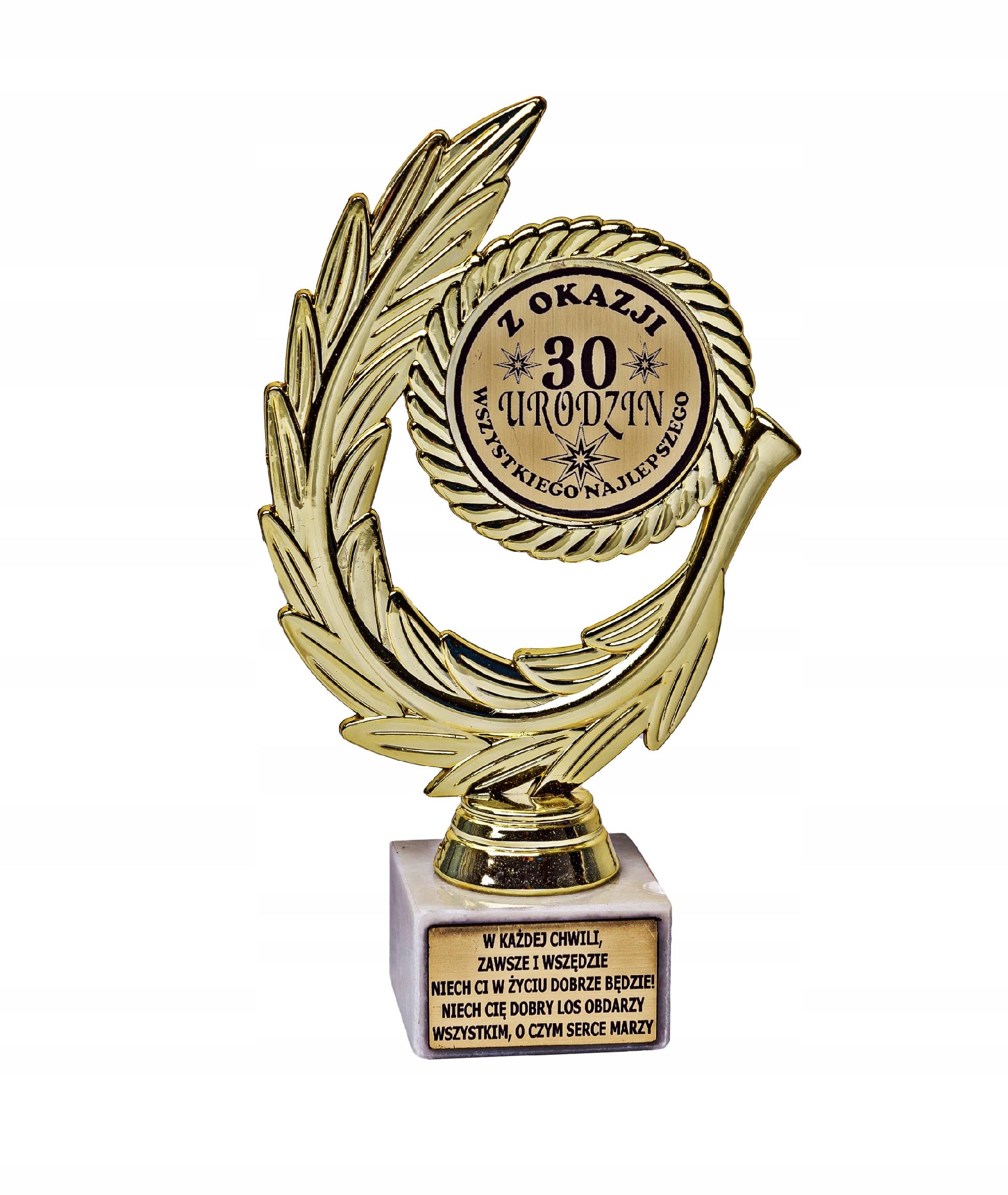 

Statuetka z okazji 30 urodzin