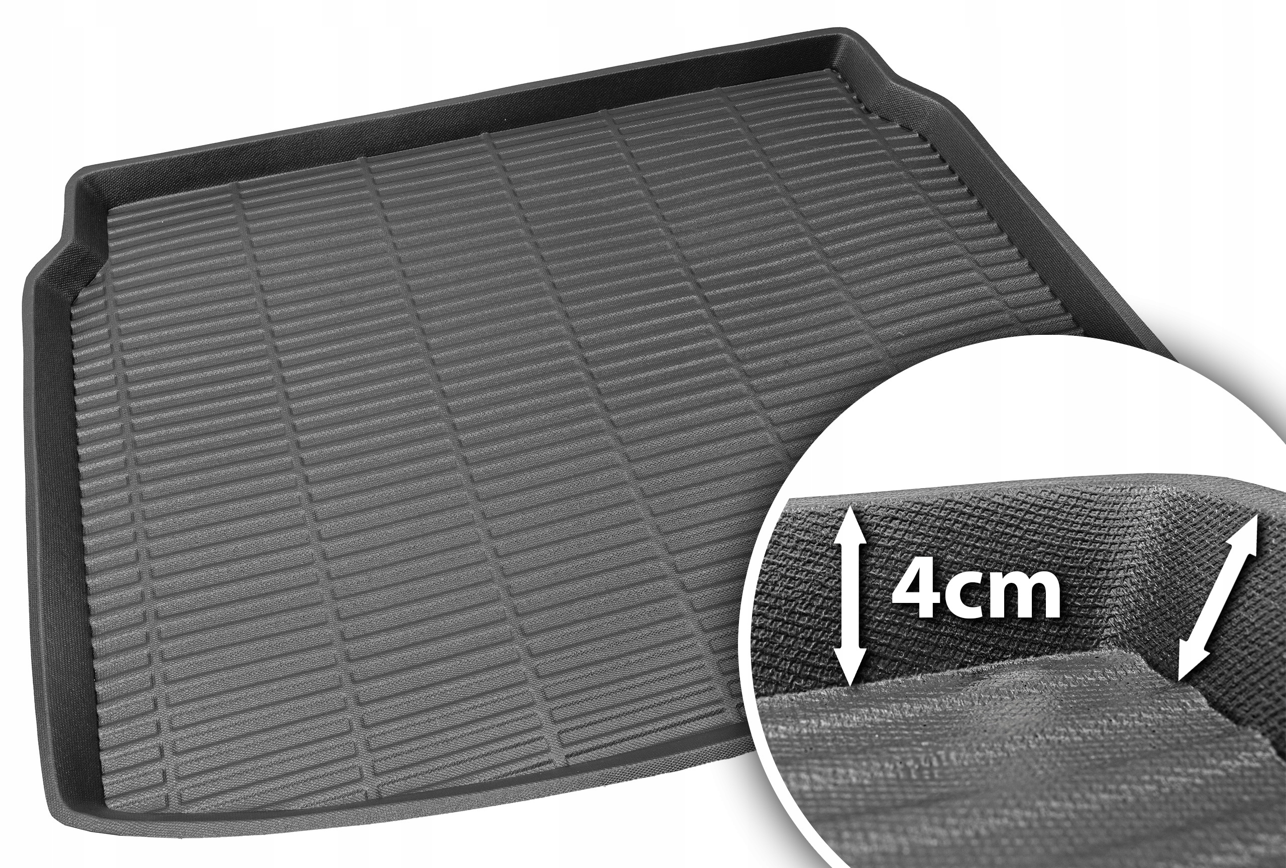 Mg Zs II Crossover (górna podłoga) 2024- Wkład do bagażnika LUCKY3D