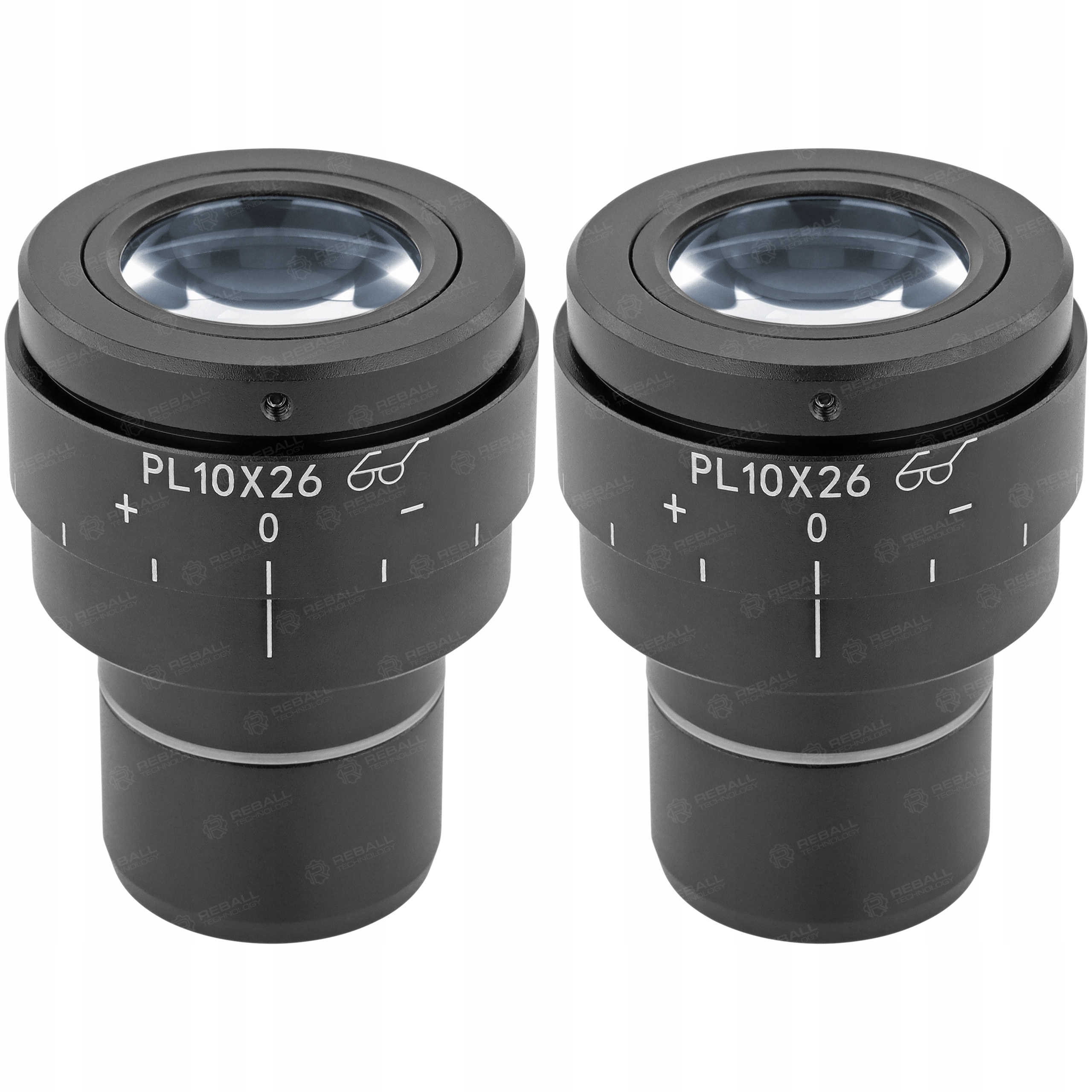 Mikroskopický Okulár Mechanic PL10x/26 Nastavitelný Pro Stereoskopický Mikroskop