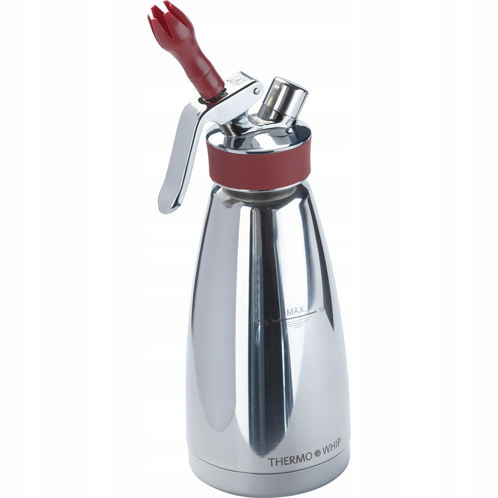 Syfon do bitej śmietany i sosów, iSi, Thermo Whip Plus, V 0.5 l Stalgast