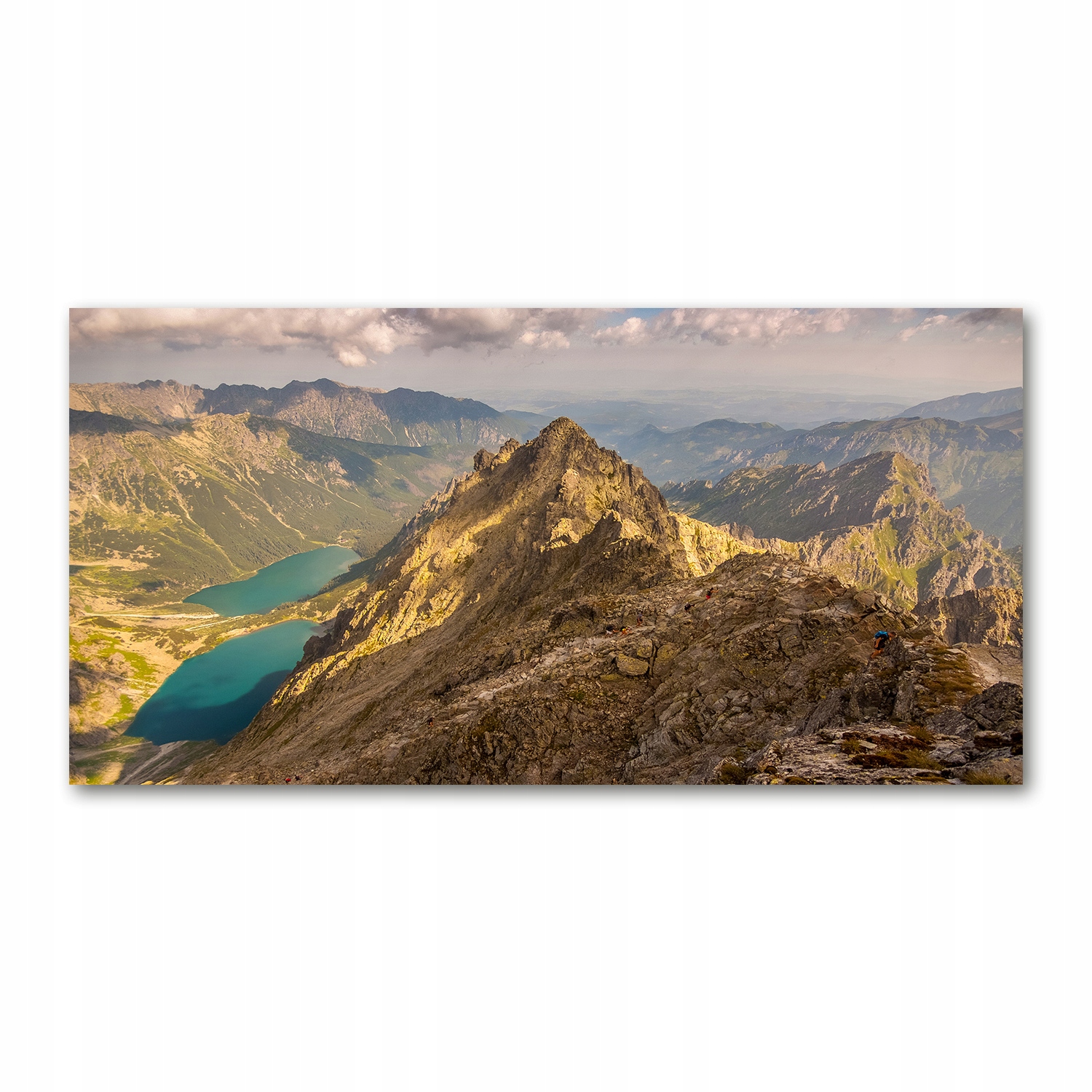 

Foto obraz szkło akryl Morskie oko Tatry 120X60 cm