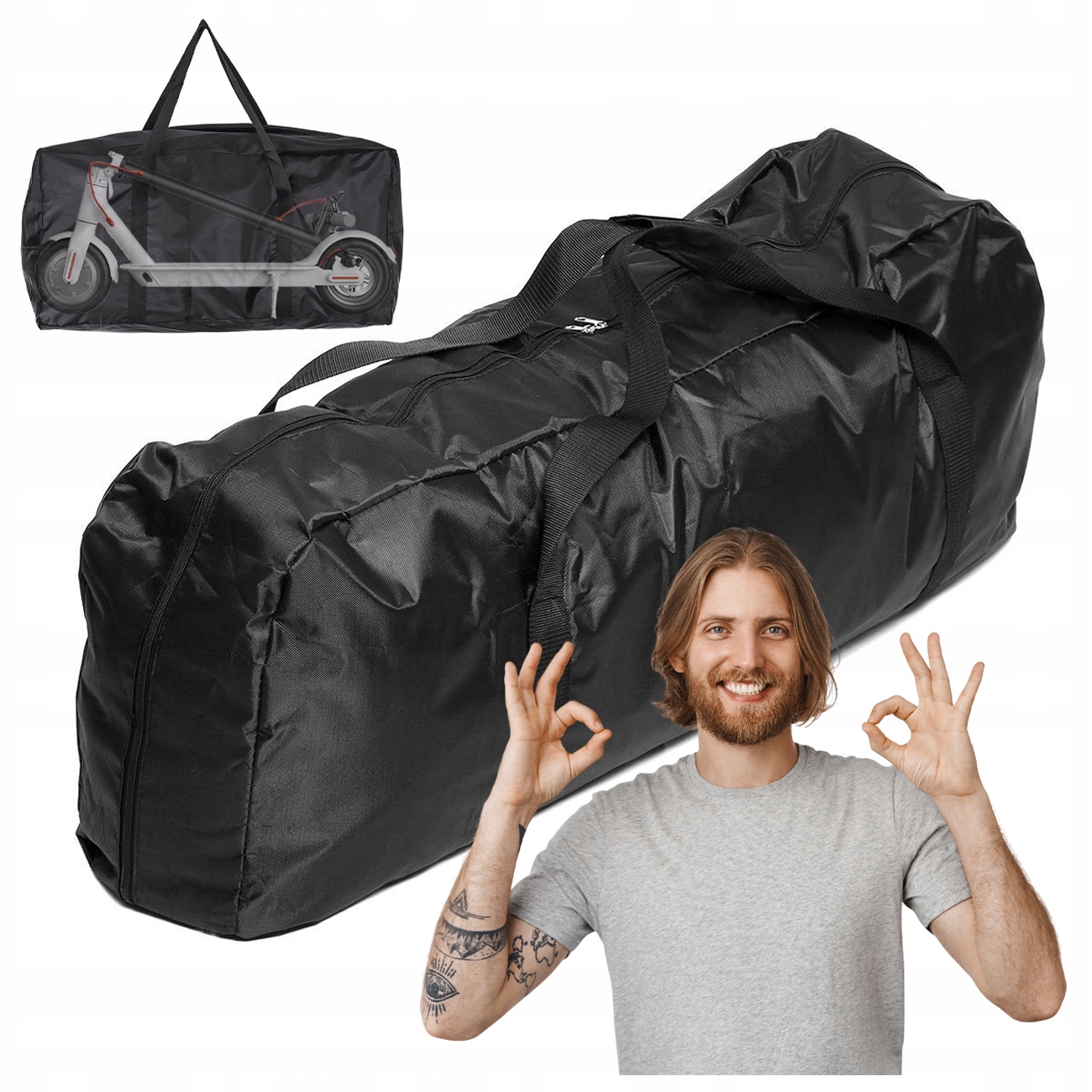 WODOODPORNA TORBA DO HULAJNOGA XIAOMI M365, 1S, PRO, PRO 2, ESSENTIAL, 3