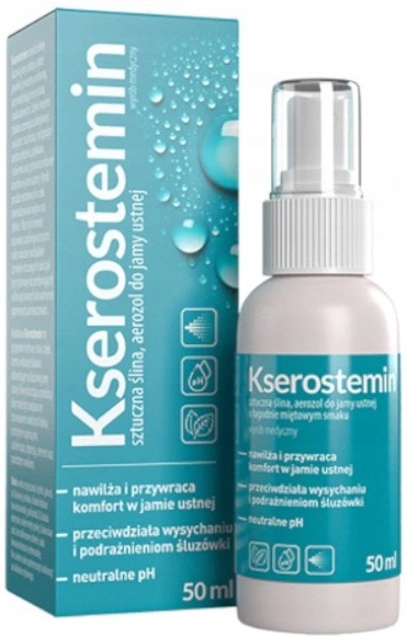 

Kserostemin Spray Nawilżający Do Jamy Ustnej Ślina