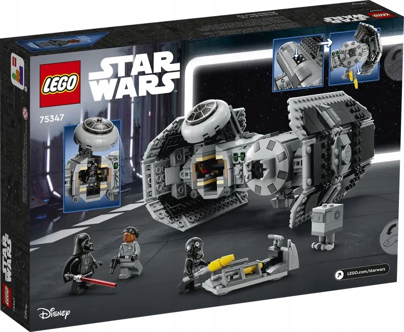 Lego Star Wars 75347 Bombardér Tie 625 dílků, 9+