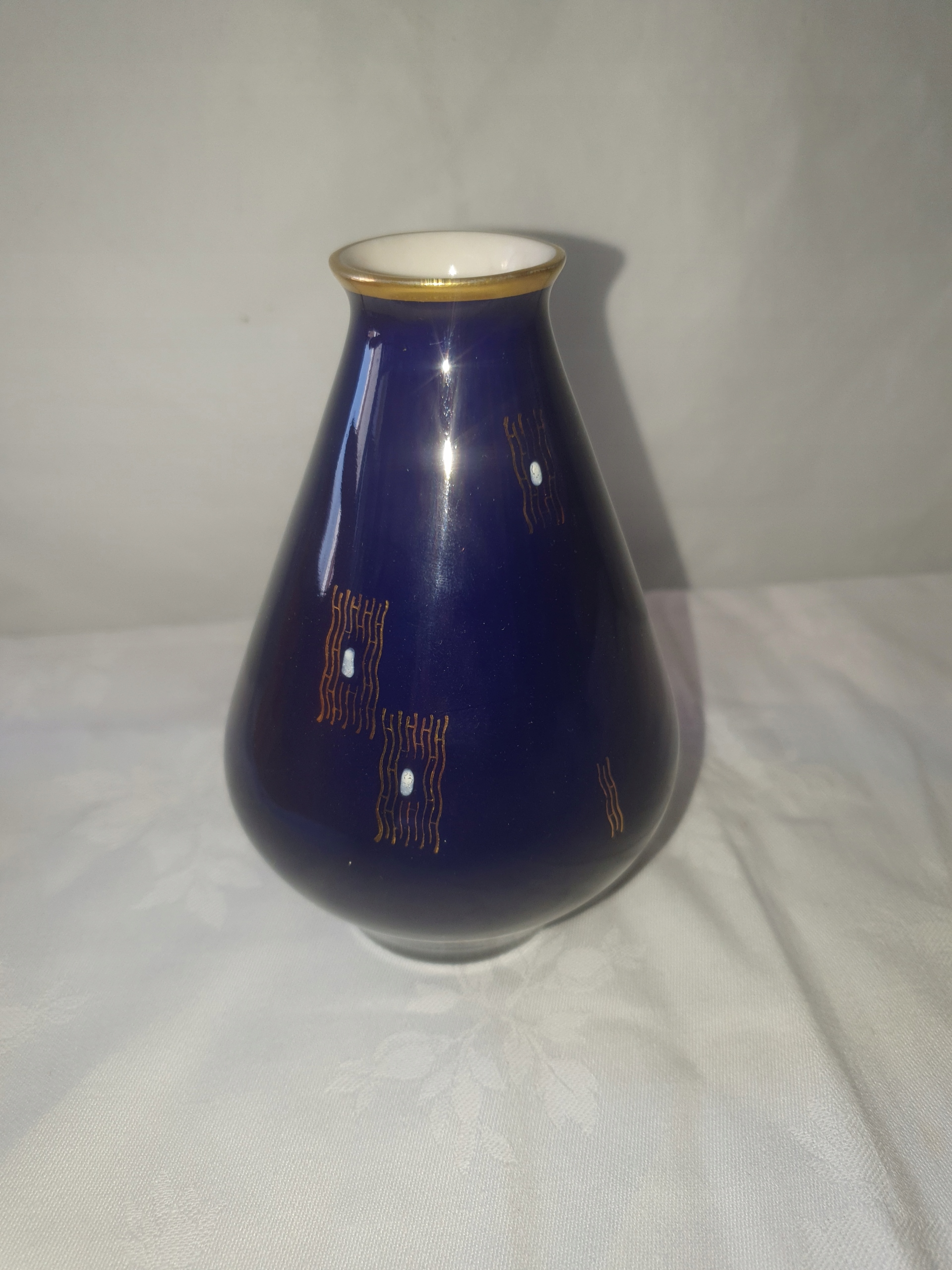 Wazon porcelanowy Echt Kobalt