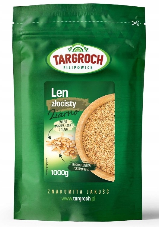 Levně 3X Targroch Len Zlaté zrno 1000 g