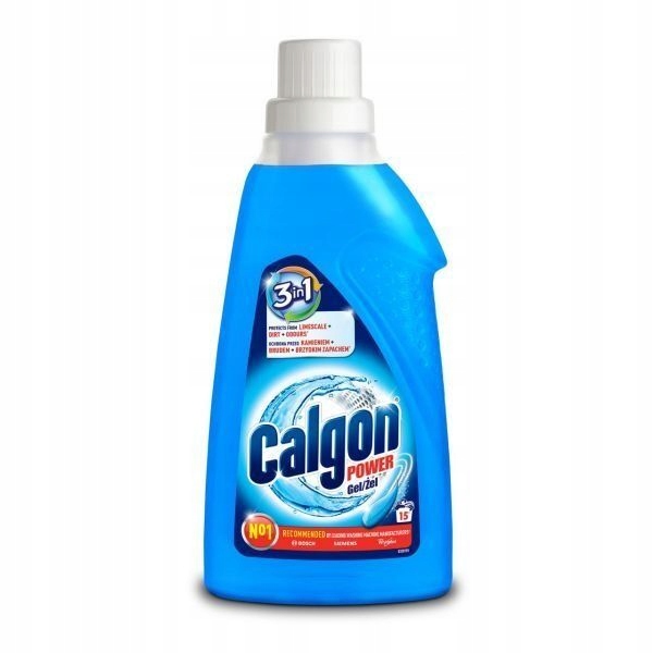 Płyn Żel do Czyszczenia Pralki Calgon POWER 3 w 1 Odkamieniacz 750ml x 2 EAN (GTIN) 3141360050001