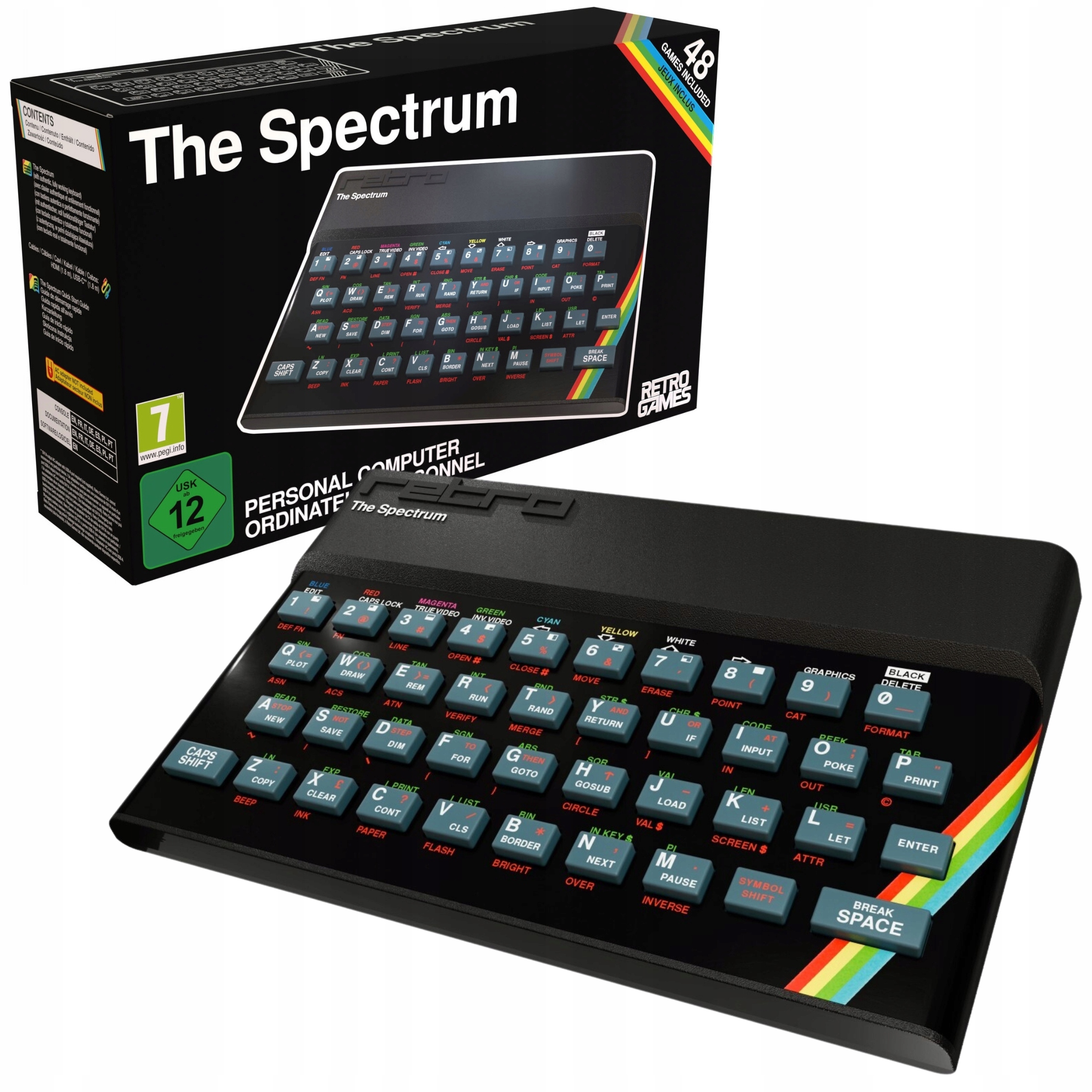 Televizní konzole Retro Games The Spectrum