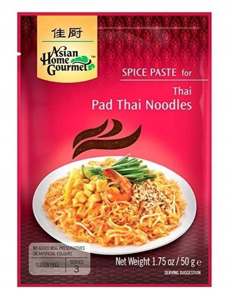 

Pasta Pad Thai do makaronu 50g Asian Home Gourmet
