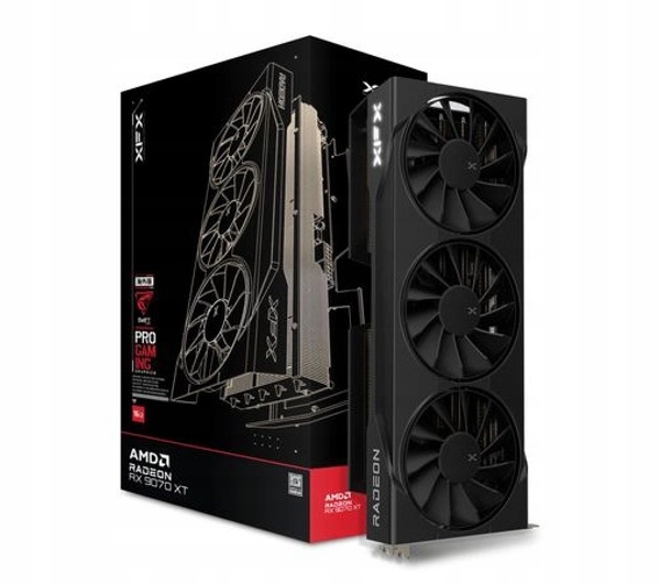 Karta graficzna Xfx Swift Radeon Rx 9070 Xt Triple Fan Gaming Edition 16GB