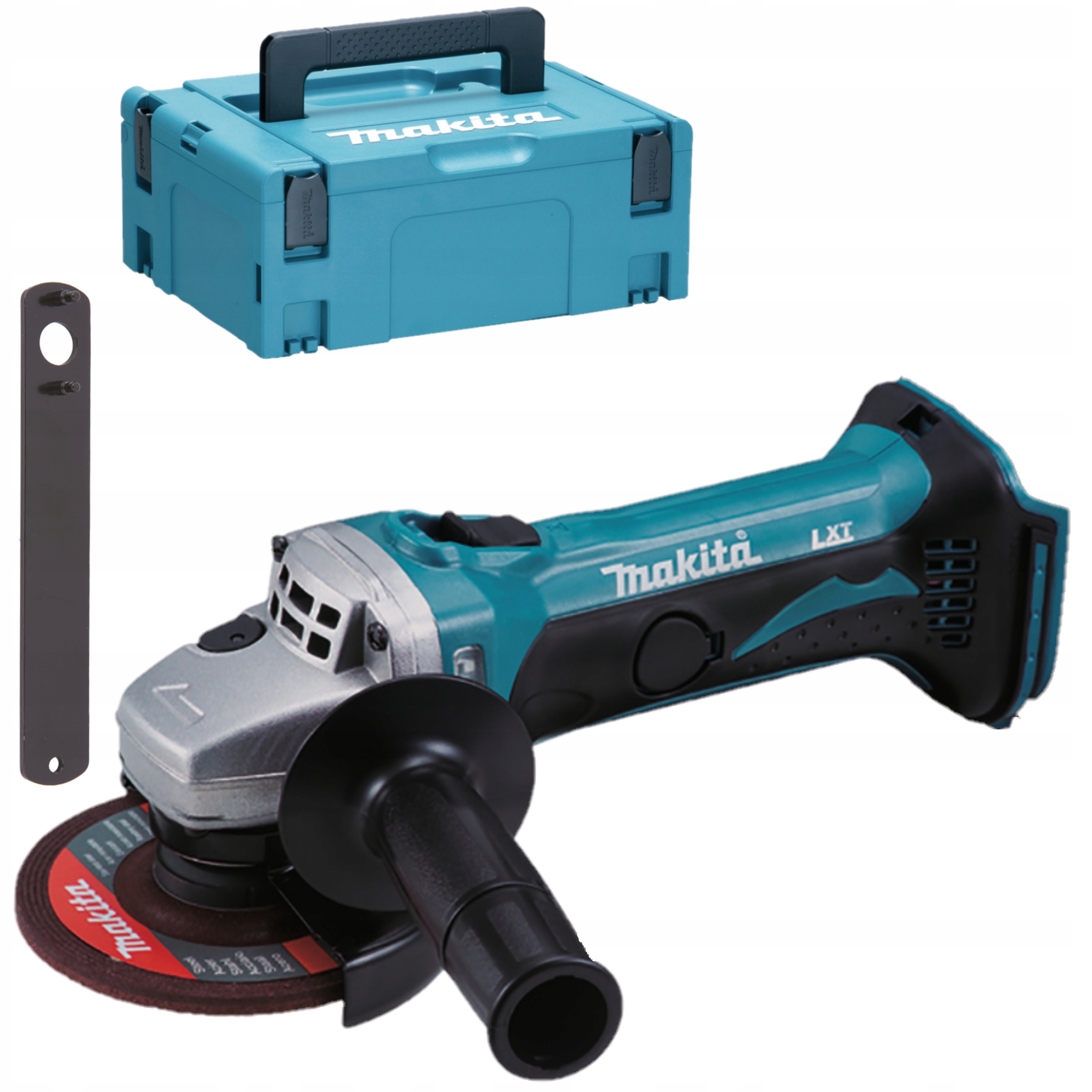 Makita DGA452ZJ Úhlová Bruska Aku 18V 115MM Makpack