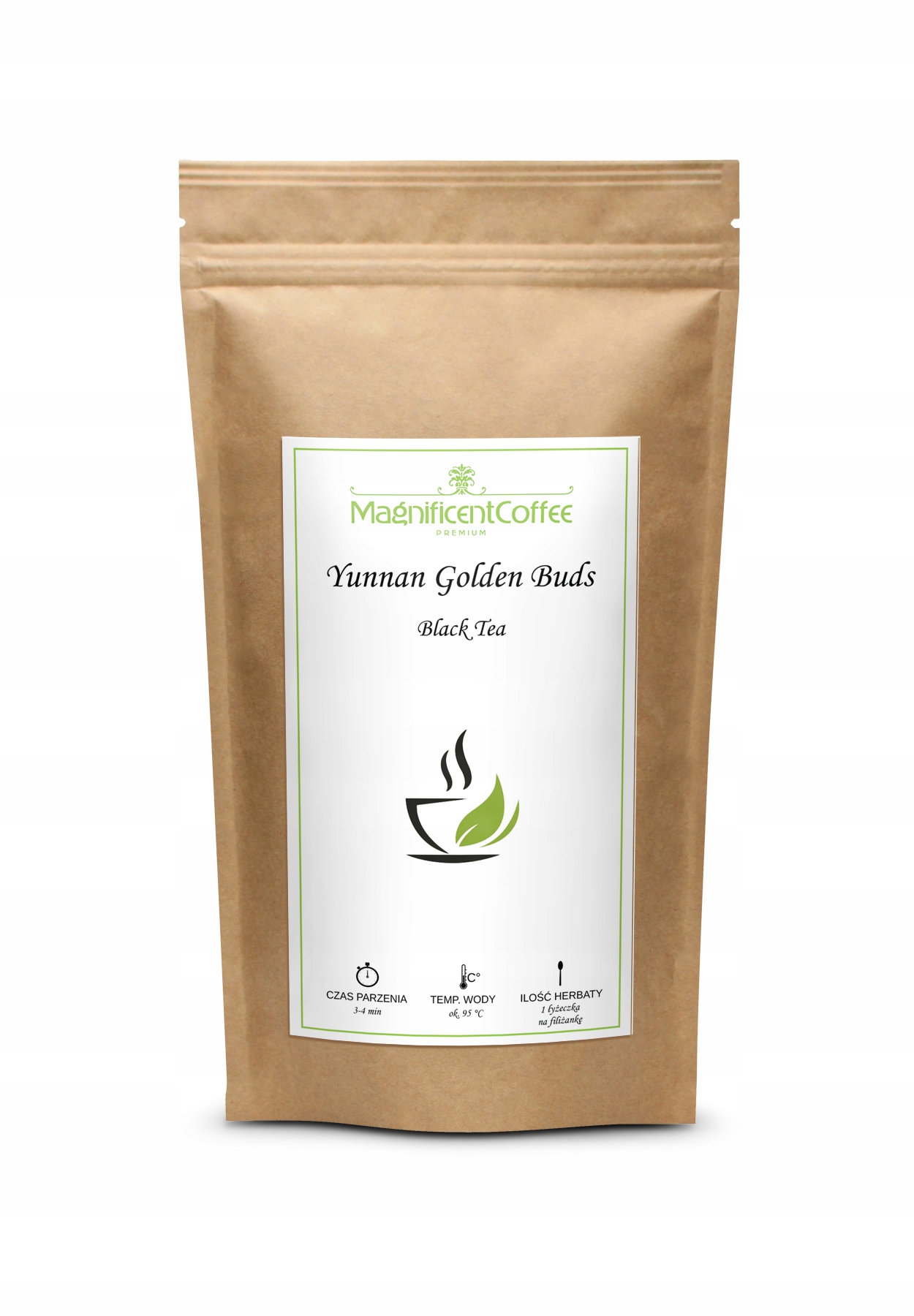 Herbata czarna Yunnan Golden Buds 100g Wyjątkowa! Próbka Kawy Gratis!