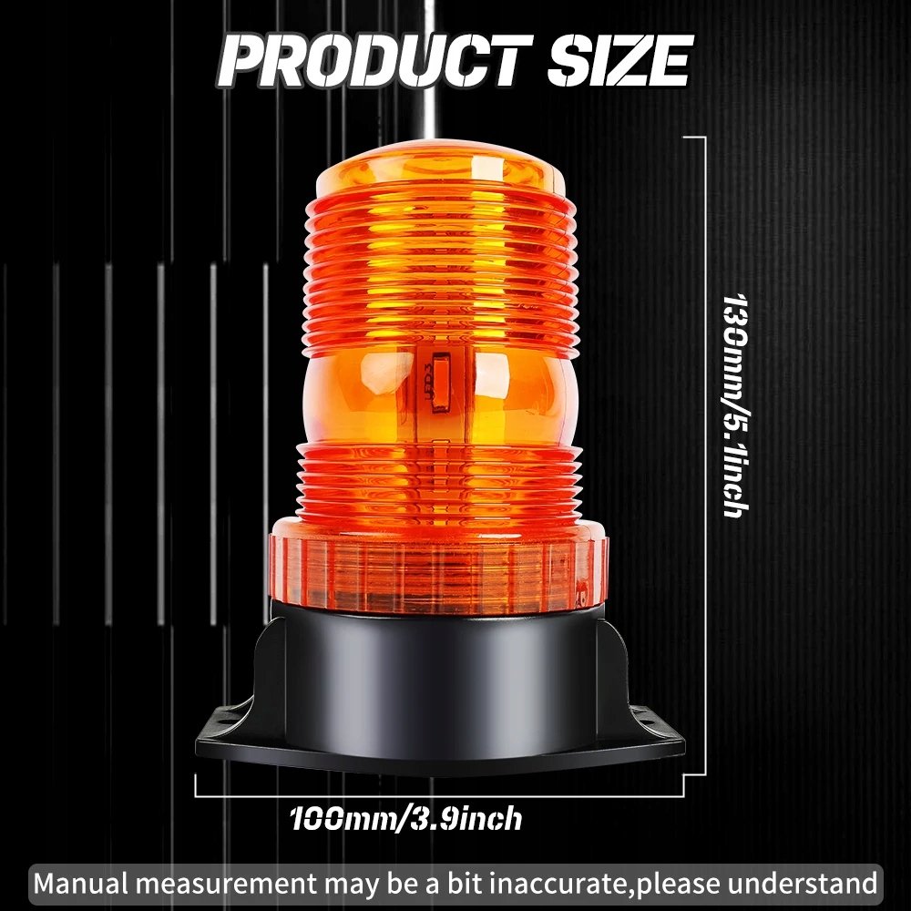CO LIGHT 4 inch Led Warning Light Car Emergency Light Signalling Flashing Marka inna