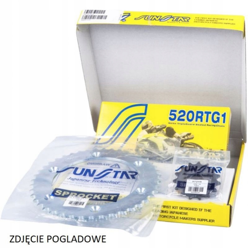 Sunstar Pohonná Súprava Yamaha Mt 03 06-12 Plus Zlatá (15/47/112)