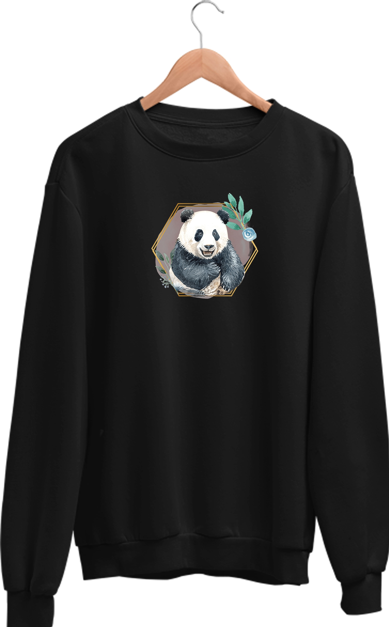 

Bluza Panda Czarna 4 S