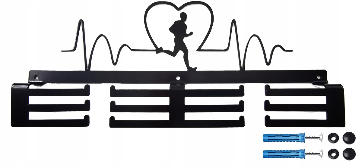 

Medalówka Puls wieszak na medale Rytm Bicie Serca