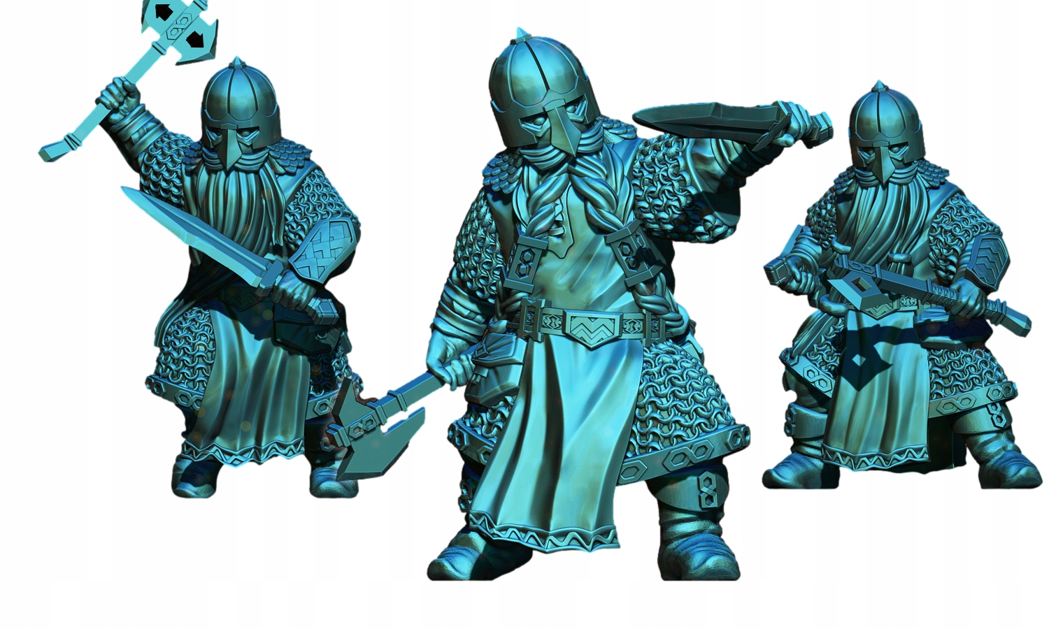 Dwarven Road Guardians - 3x