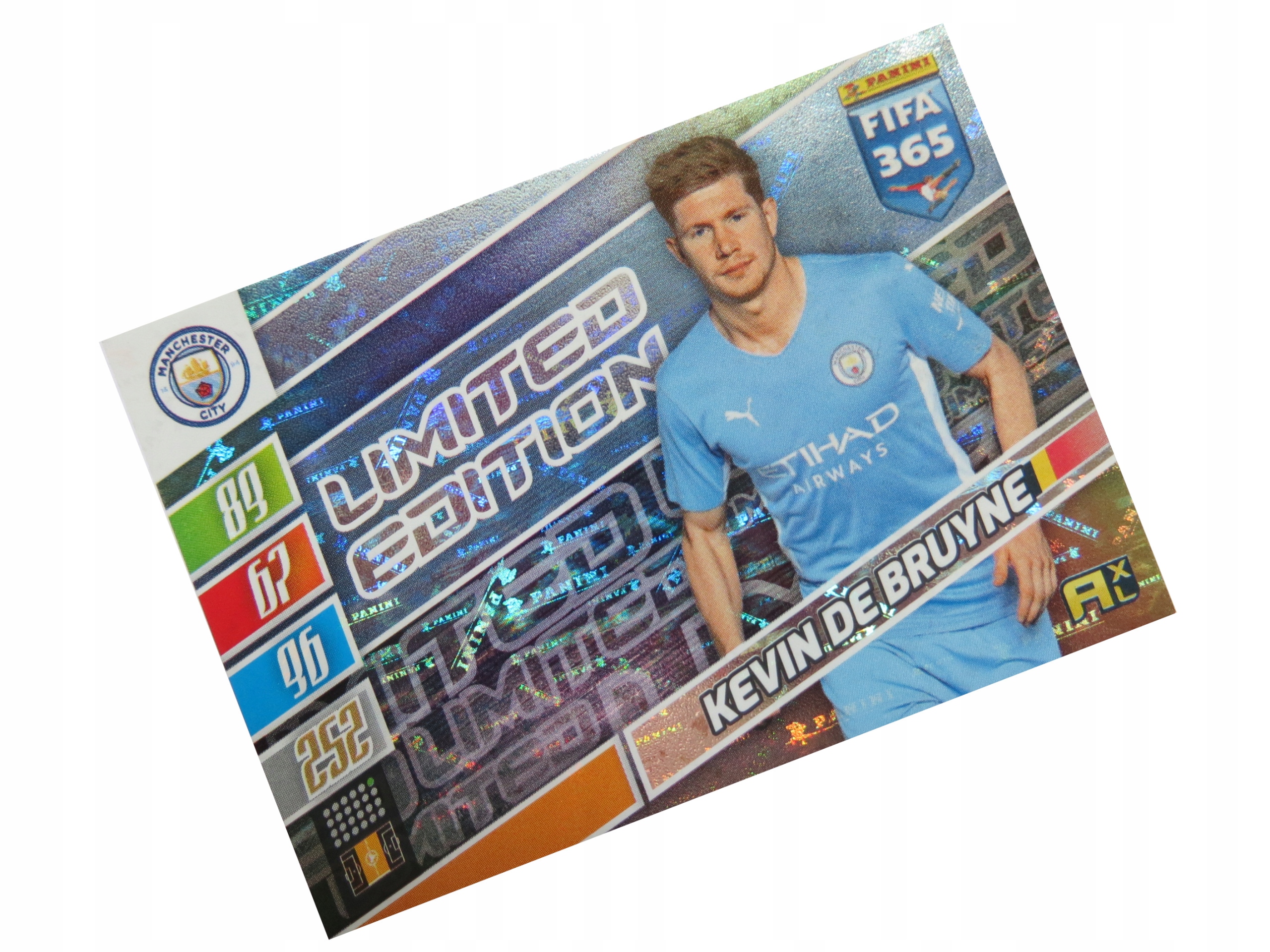 Panini Fifa 365 2022 Karty Piłkarskie Limited Kevin De Bruyne Manchester C.