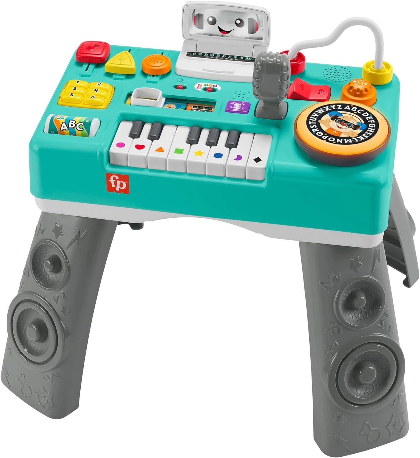 Fisher-Price, Poziomy Nauki, Muzyczny Stolik DJ-a, zabawka edukacyjna Pl