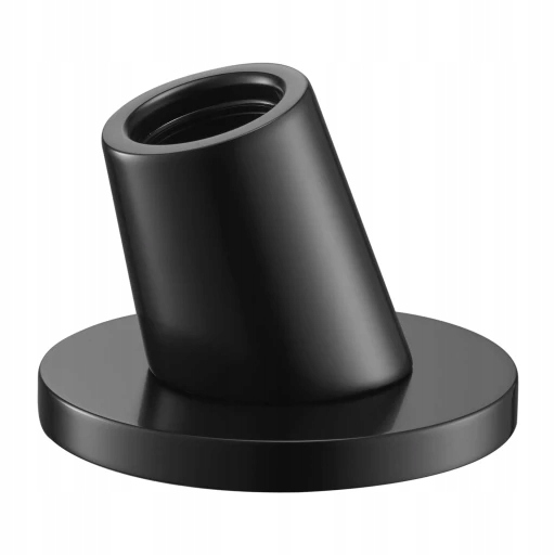 vaňový krúžok s držiakom na sprchovú rukoväť, čierny mat