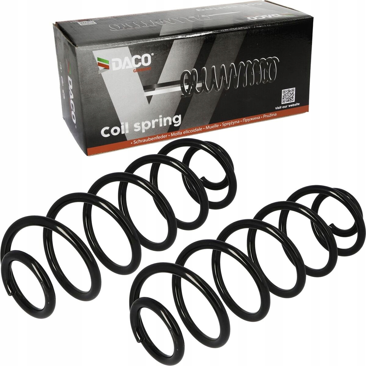 810206 - Пружина підвіски X2 Daco задня для Audi A4 B8 07-