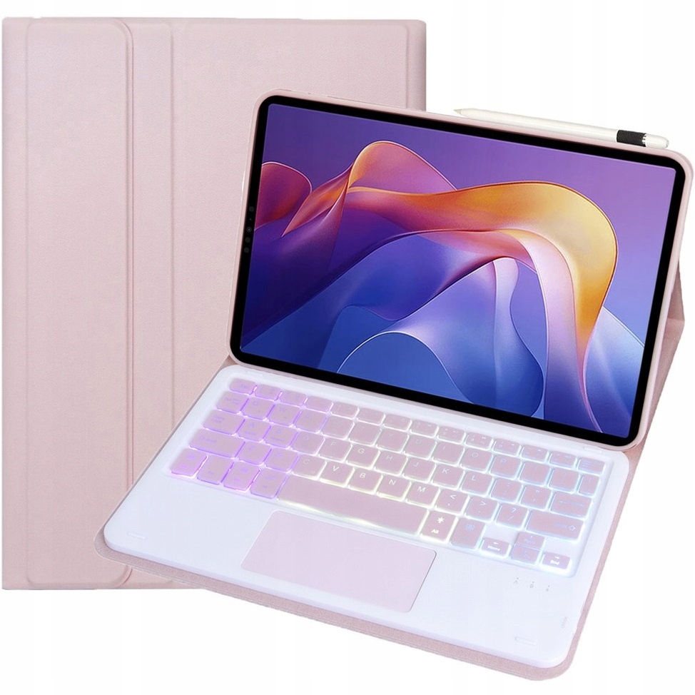 Pouzdro S Podsvícenou Klávesnicí Bluetooth Rgb Pro Xiaomi Redmi Pad 2 11" Pouzdro