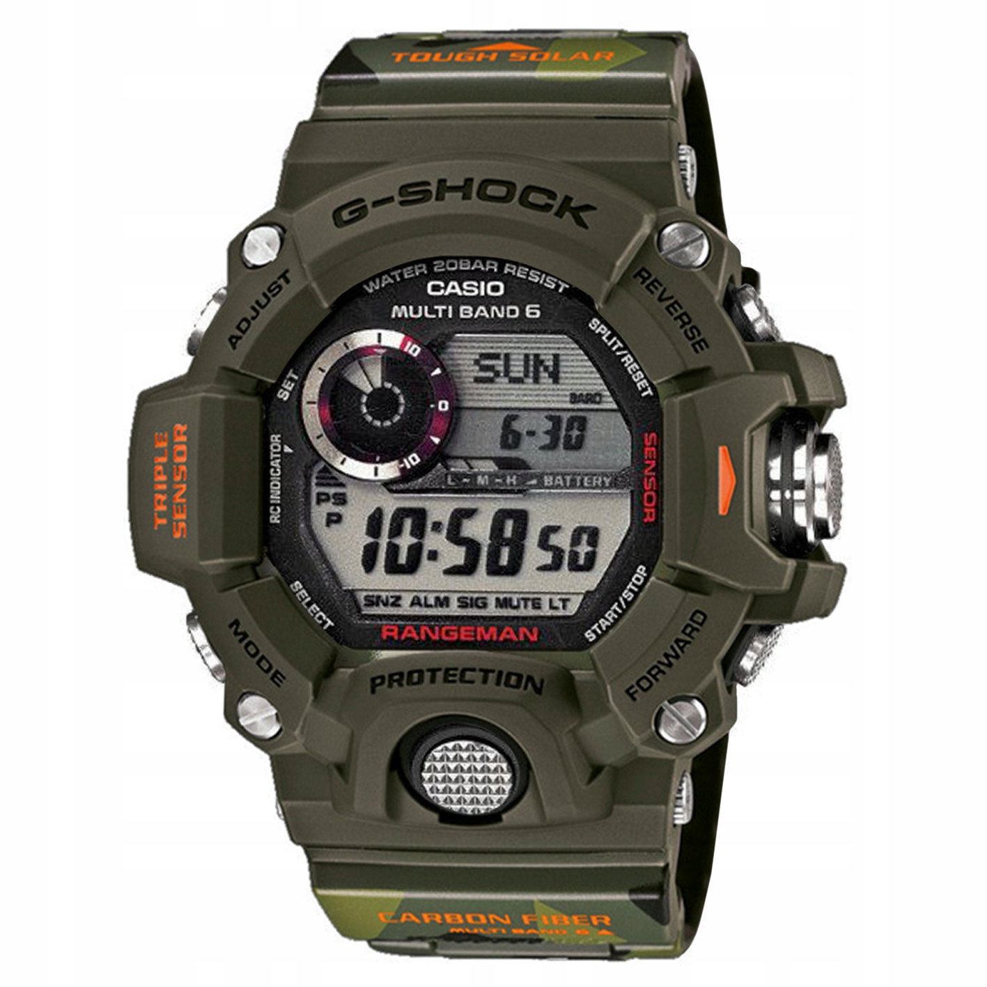 Zegarek Casio G-Shock GW-9400-1ER-mod-CMJ-3 20BAR