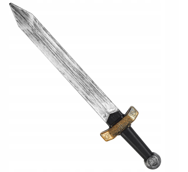 MIECZ RZYMSKI 48 CM STAROŻYTNY RYCERZ RYCERSKI RZYM SREBRNY RYCERZA