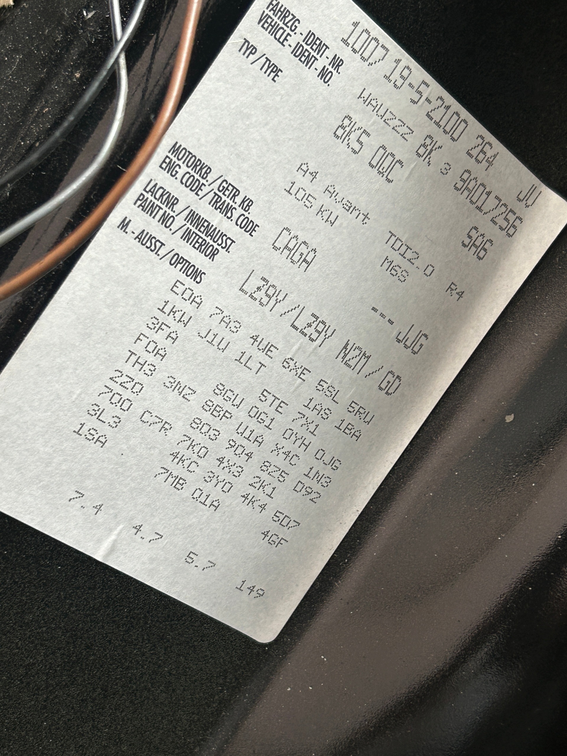 AUDI A4 B8 08-12 Capot LZ9Y
