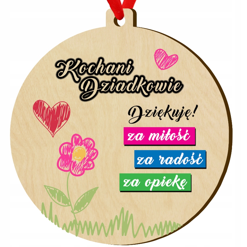 

Medal Dzień Babci Dziadka upominek
