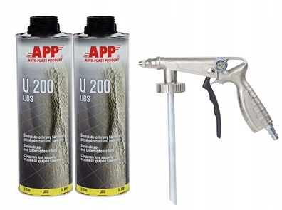 APP U200 UBS захист кузова 2 л + пістолет NTools