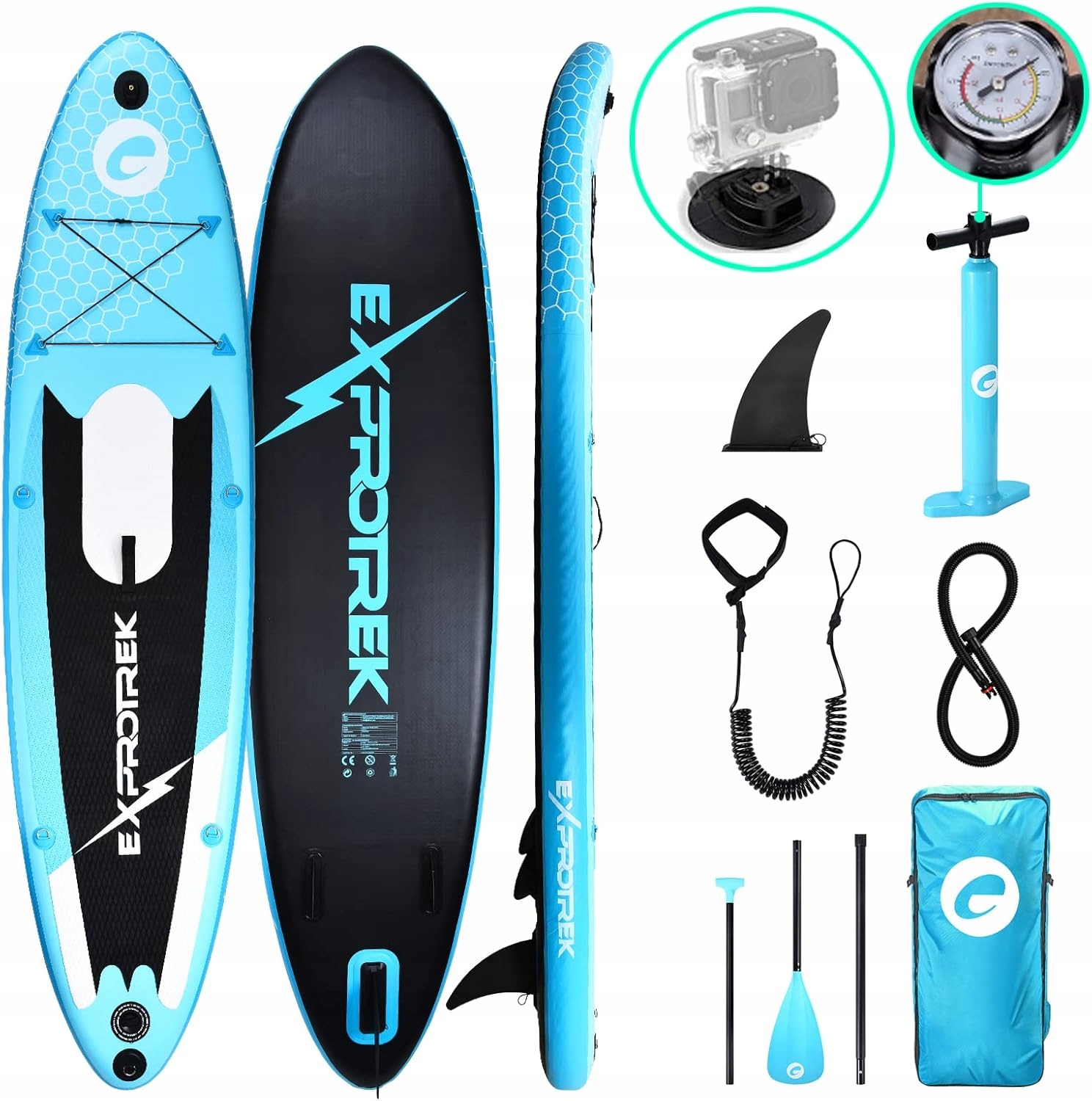 Deska Sup Board Pompowana Exprotek 305 CM 150 Kg