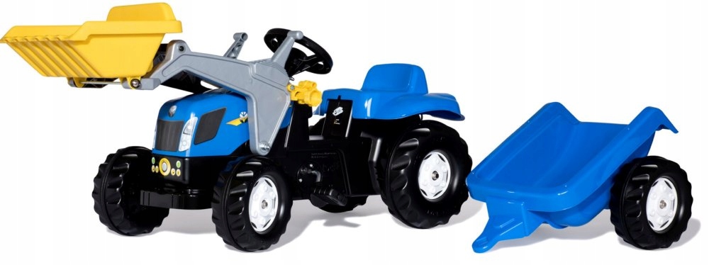 

Rolly Toys Traktor New Holland Łyżka Przyczepa Kid