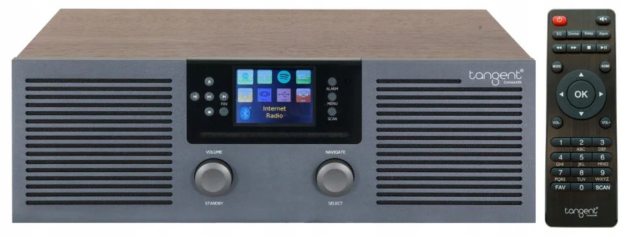 RADIO SIECIOWE DAB + FM INTERNETOWE BLUETOOTH WiFi TANGENT RADIO FEM Kod producenta TAN-RADIOFEM-BLK