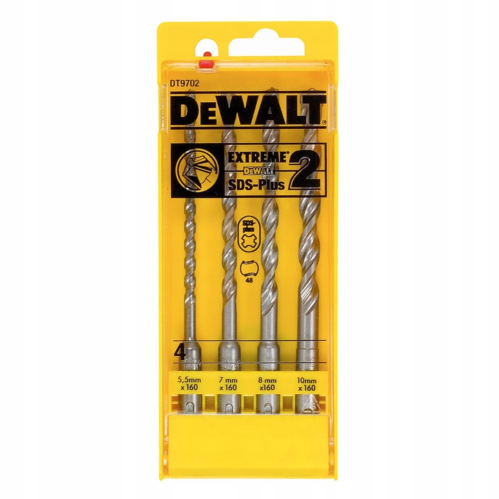 

Komplet wierteł SDS-Plus Extreme Dewalt DT9702