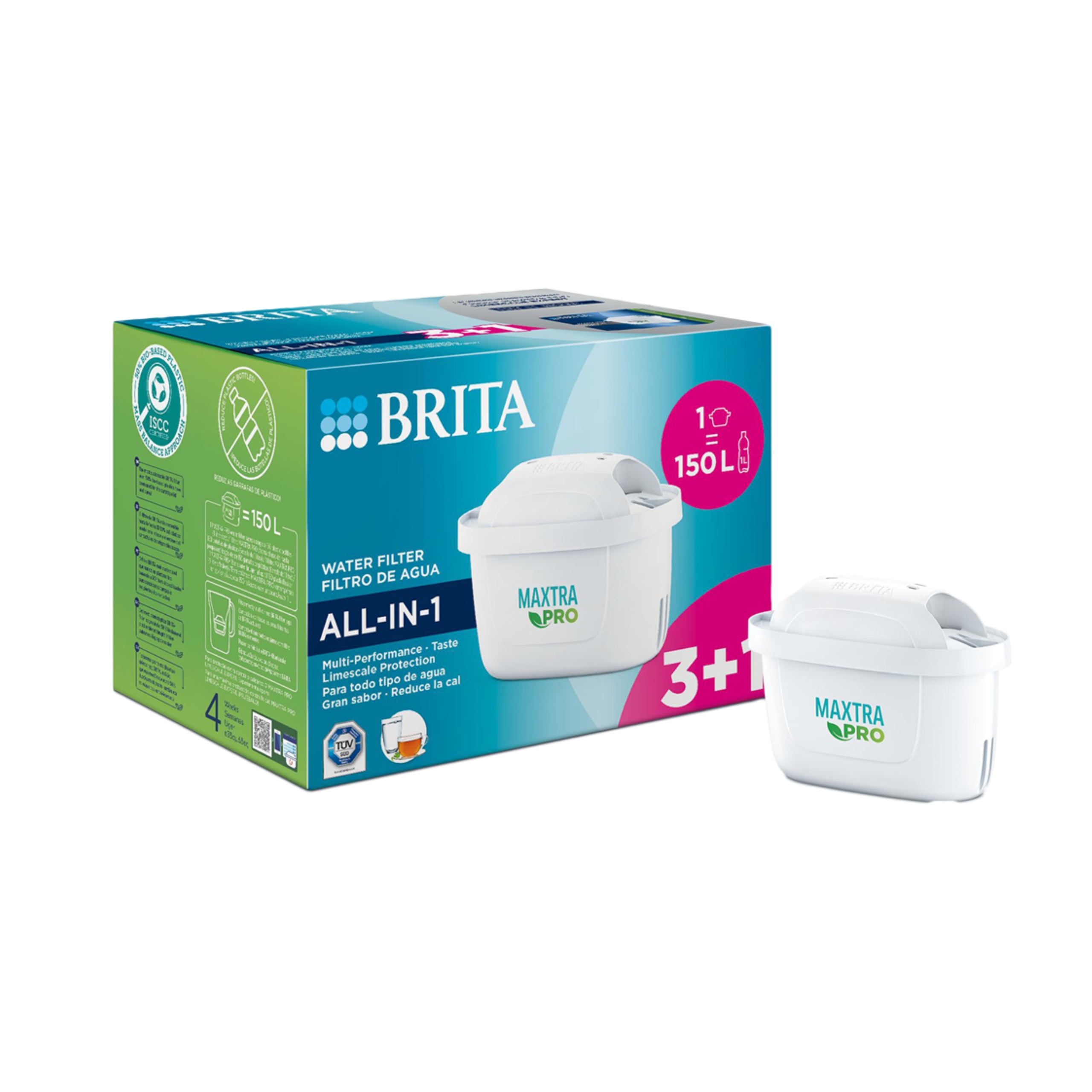 Wkład filtrujący Brita Maxtra Pro Hard Water Expert do dzbanka (3+1) 4 szt