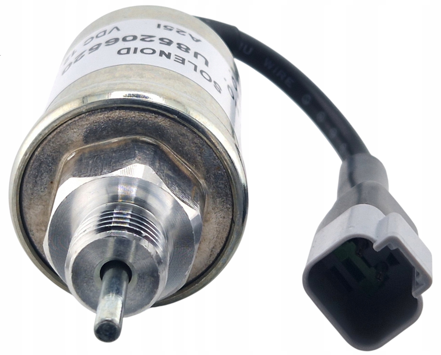 Cívka hašení motoru solenoid pro Jcb 716/30297 71630297 elektroventil