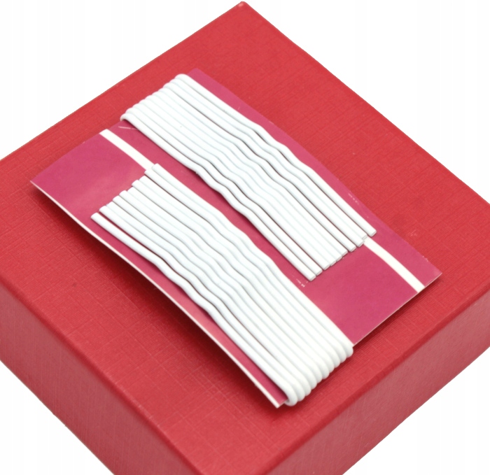 

Wsuwki Do Włosów Białe 6 cm 10 sztuk