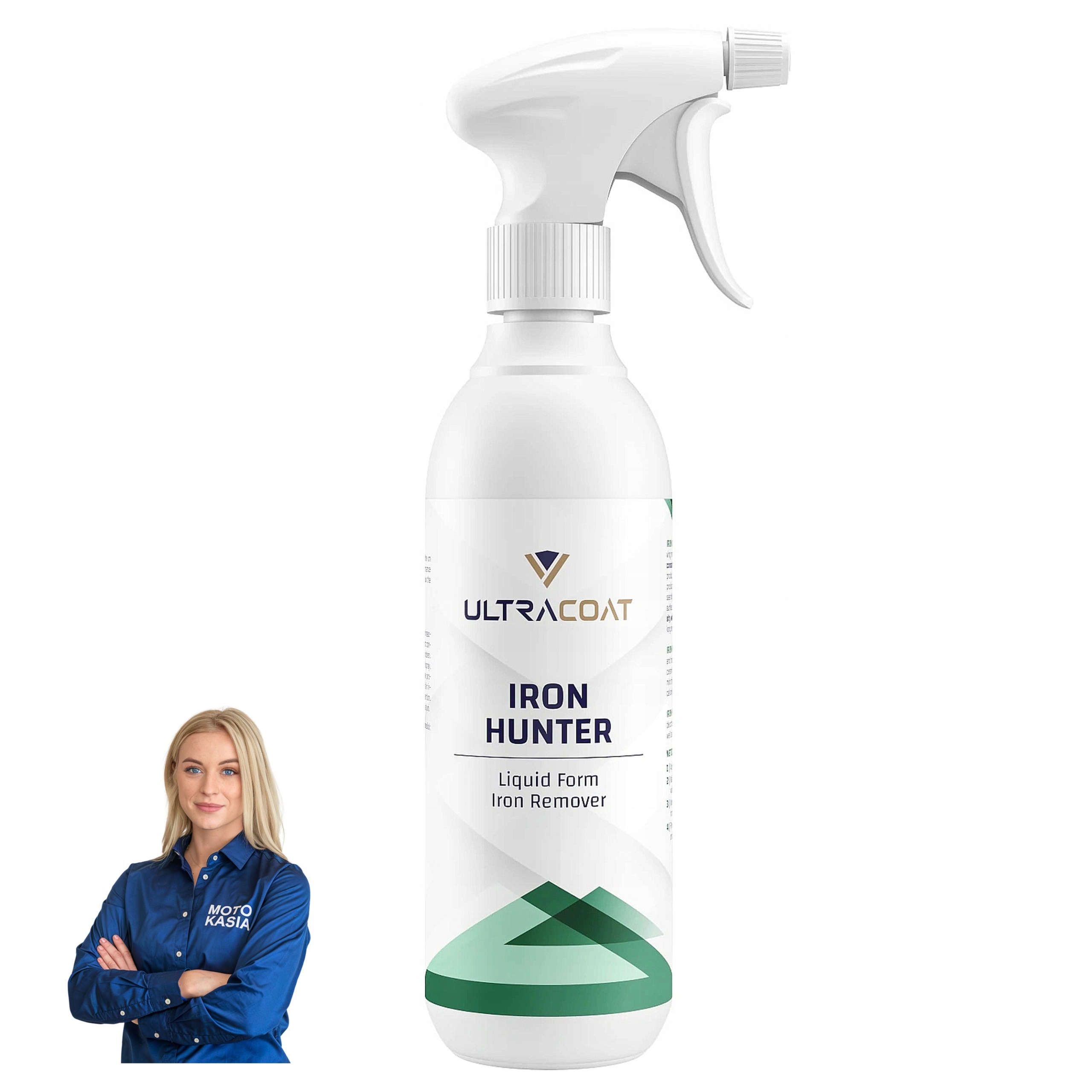 Ultracoat Iron Hunter 500ml deironizer do felg i lakieru usuwa rdzę