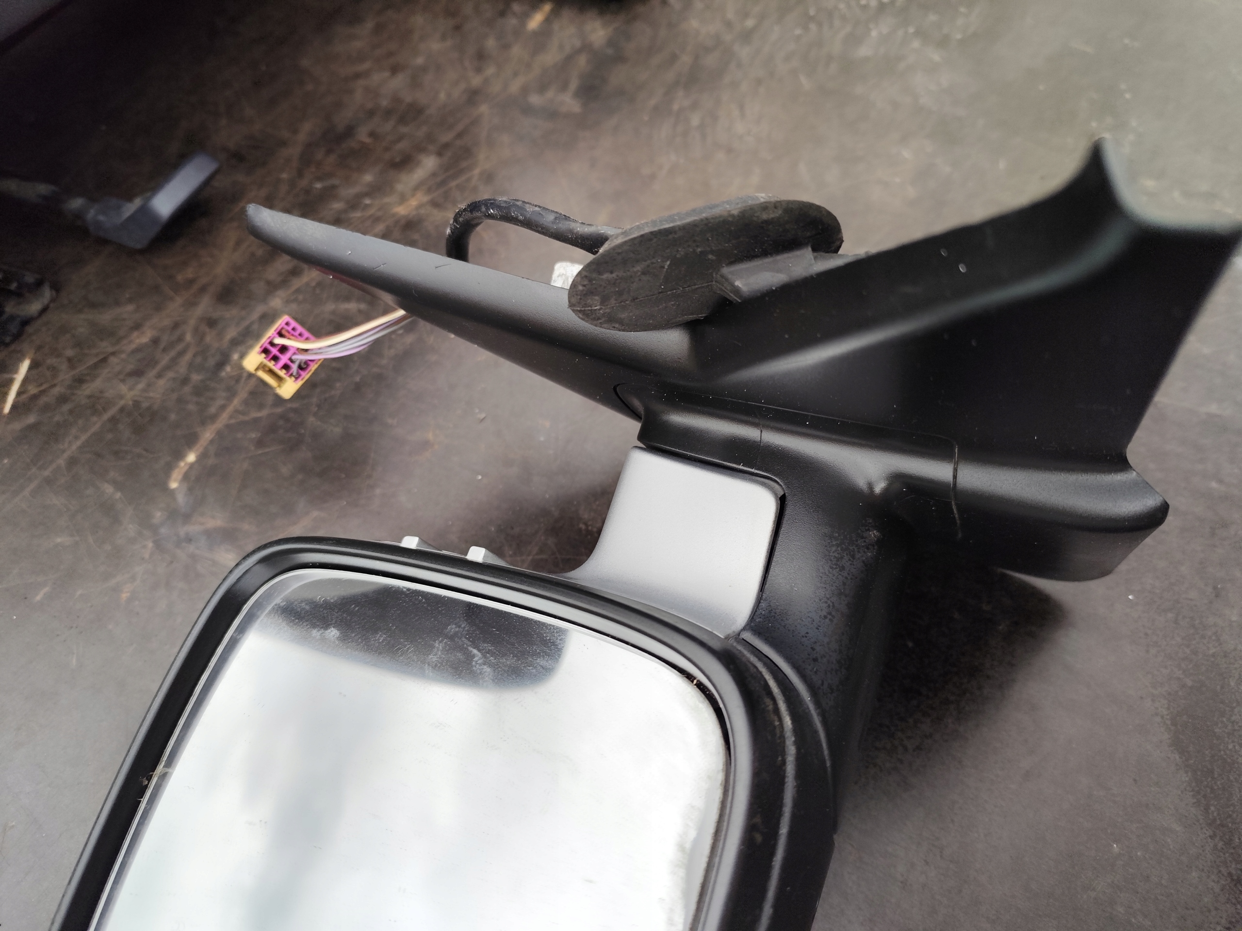 VW T5 mirror left driver´s 7 PIN lustrzana cover
