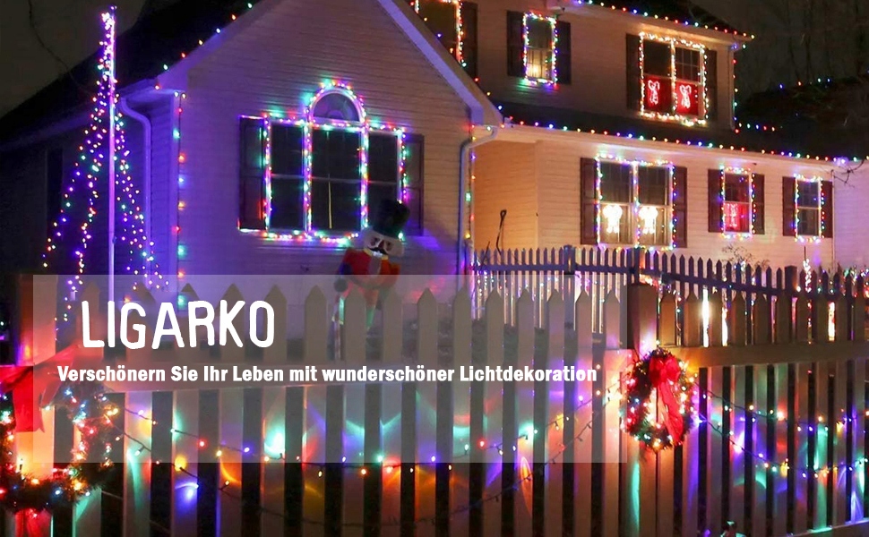 Globe Wodoodporne Lampki Kule Girlanda Świąteczna 60 Led 7M Boże Narodzenie — miniatura 9