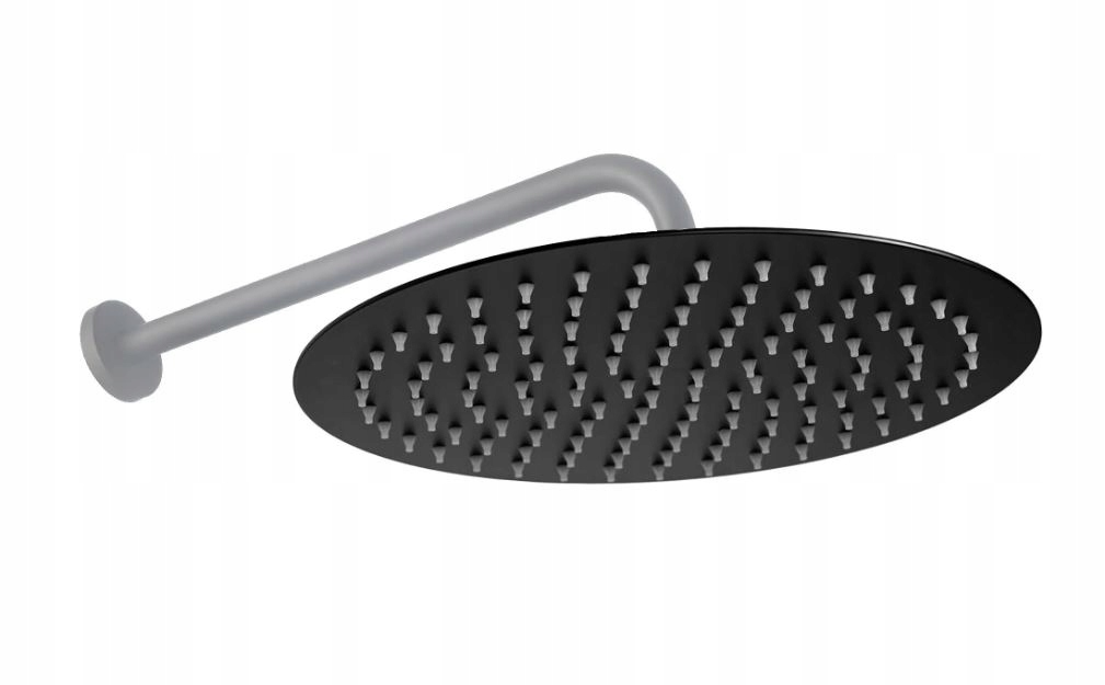 Dešťová Sprcha Kulatá Černá Rea