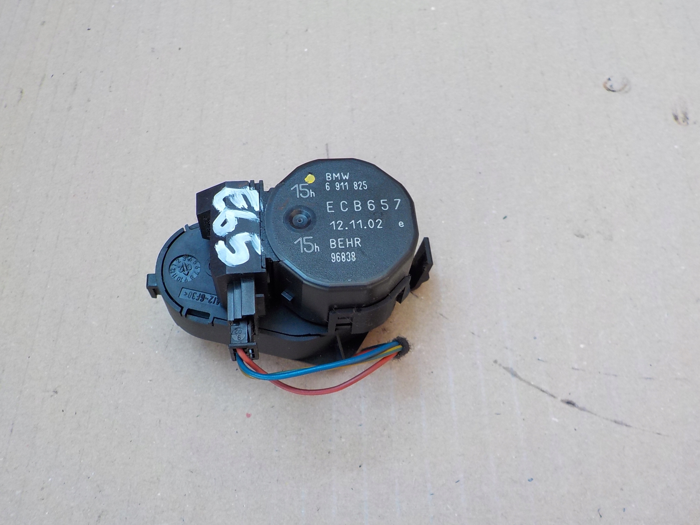 Micro moteur Bloc de chauffage complet bmw e65 6911825