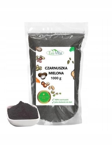 Levně 7x Černucha Mletá 1kg Černý Kmín Přírodní Čerstvá Sklizeň na pečivo