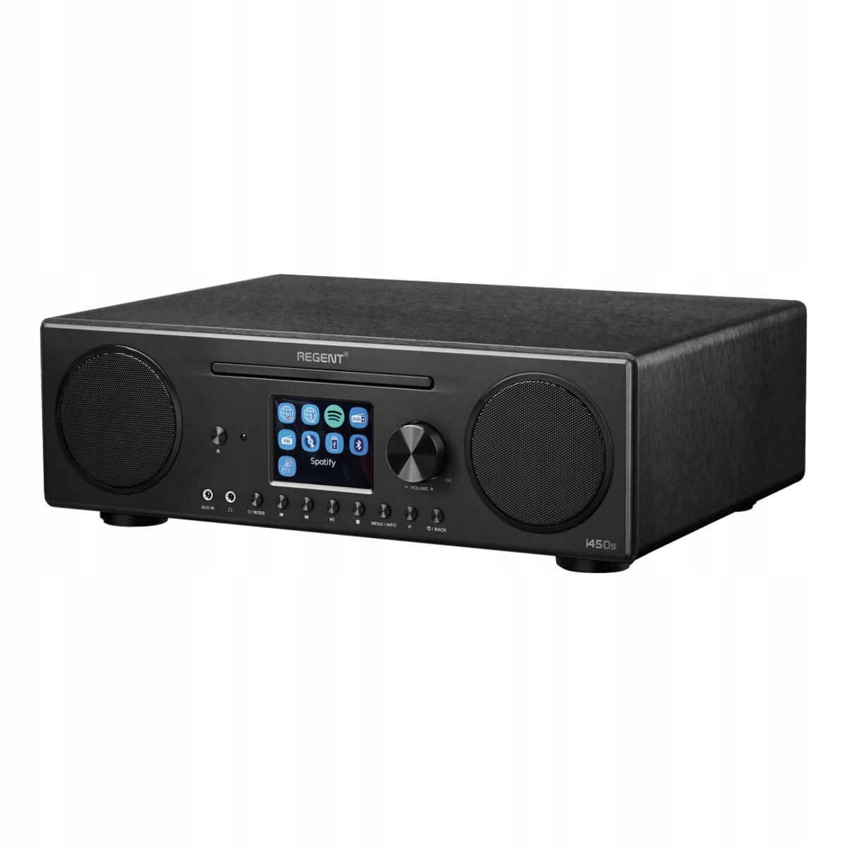 Síťové rádio Dab+, Fm, internetové Regent I450S